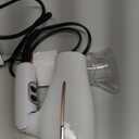 Conair Double Ceramic Travel Dryer with Concentrator & Folding Handle, 1875W Travel Blow Dryer with Smart Voltage Technology, Ionic Conditioning Fights Frizz, 3 Heat & 2 Speed Settings, White