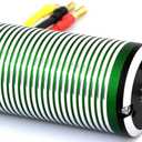 XTEAM 3674 1900KV Brushless Motor 2400W 78A 31V 4-Pole Design, Suitable for 1/8 1/10 1/12 RC Electric Racing Car, Buggy, RC Boat