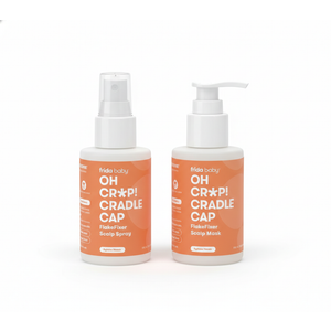 Frida Baby Cradle Cap Treatment, Cradle Cap Shampoo for Babies, Cradle Crap Shampoo Soothes Baby's Scalp, Prevents Dryness and Flakes 2 Pcs