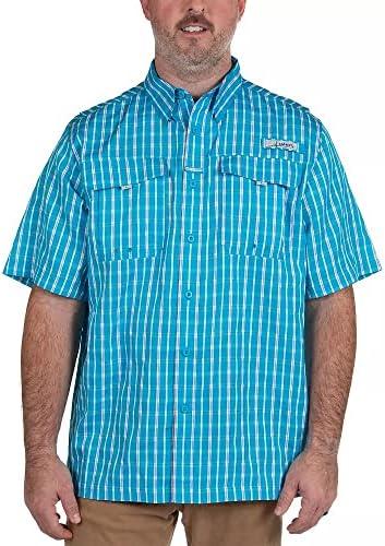 Habit Mens Men's Short Sleeve Fishing Guide Shirt, Size XL