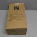 LongBay Men's Moccasin Slippers Comfy Warm Memory Foam House Shoes Winter for Indoor Outdoor Size 41