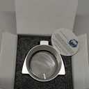 54mm Dosing Funnel Espresso Puck Screen Set KNODOS Grinder Trigger Portafilter Funnel and Filter Compatible with Breville 54mm Portafilters (Silver)