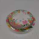 Gatherfun Tropical Luau Party Supplies Kit for 76 Count- Aloha Hawaiian Party Decorations with Disposable Paper Plates| BBQs & Summer party (9)