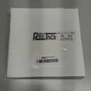 ReliThick 4 Pcs Bed Frame Toe Protectors 6" Bed Frame Leg Covers Feet Protectors to Keep Your Toes from Hard Furniture Legs Corner Guards, No Adhesive or Glue (White)