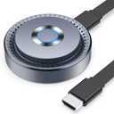 Wireless HDMI Display Dongle Adapter, Wireless Transmitter, Streaming Media Video/Audio/File HDMI Wireless Extender from Laptop, PC, Smartphone to HDTV Projector Monitor (Grey)
