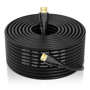 4K HDMI Cable 75ft, High Speed Hdmi Cables (HDMI2.0,18Gbps,1080P)-Ethernet Audio Return Video 4K HDMI Cable, Ultra High Speed Gold Plated Connectors, Compatible with Playstation Arc PS3 PS4 PC HDTV