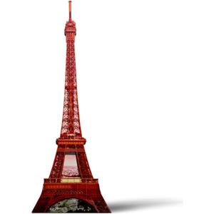 Leinuosen 6 ft Brown Eiffel Tower Cardboard Cutout Stand up Lifesize French Theme Party Decoration Eiffel Tower Photo Prop Backdrop Standup for France Night of Paris Theme Party Birthday Decor