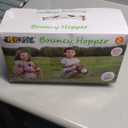 INPANY Bouncy Horse, Bear Hopper Toys, Toddlers Bouncing Animal, Kid Ride on Rubber Bouncer, Outdoor Indoor Cute Birthday Gifts for 2 3 4 Year Old Girls Boys