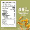 Rotini Keto Protein Pasta Noodles, Low Carb, High Fiber - Plain 3-Pack (EXP 03/06/27)