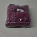 Guken Purple Linen Curtains 108 Inch Length for Living Room Bedroom 2 Panels Set Rod Pocket Light Filtering Semi Sheer Window Curtains 52 Inch Width Boho Farmhouse Linen Drapes, W52xL108