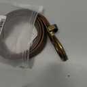 JASGOOD Women Leather Belt for Jeans Pants Vintage PU Leather Belt Solid Brass Circle Buckle for Ladies (Fit Waist Size 26''-30'', Coffee)