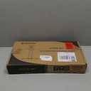 Universal Swivel TV Stand/Base Table Top TV Stand for 13 to 32 inch TVs with 100 Degree Swivel, 4 Level Height Adjustable, Heavy Duty Tempered Glass Base, Holds up to 77lbs, HT07B-001