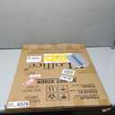 JILoffice Magnetic Calendar Whiteboard & Bulletin Corkboard Combination, Combo Board 24 x 18 Inch, Black Aluminum Frame Wall Mounted Board for Office Home and School with 10 Push Pins