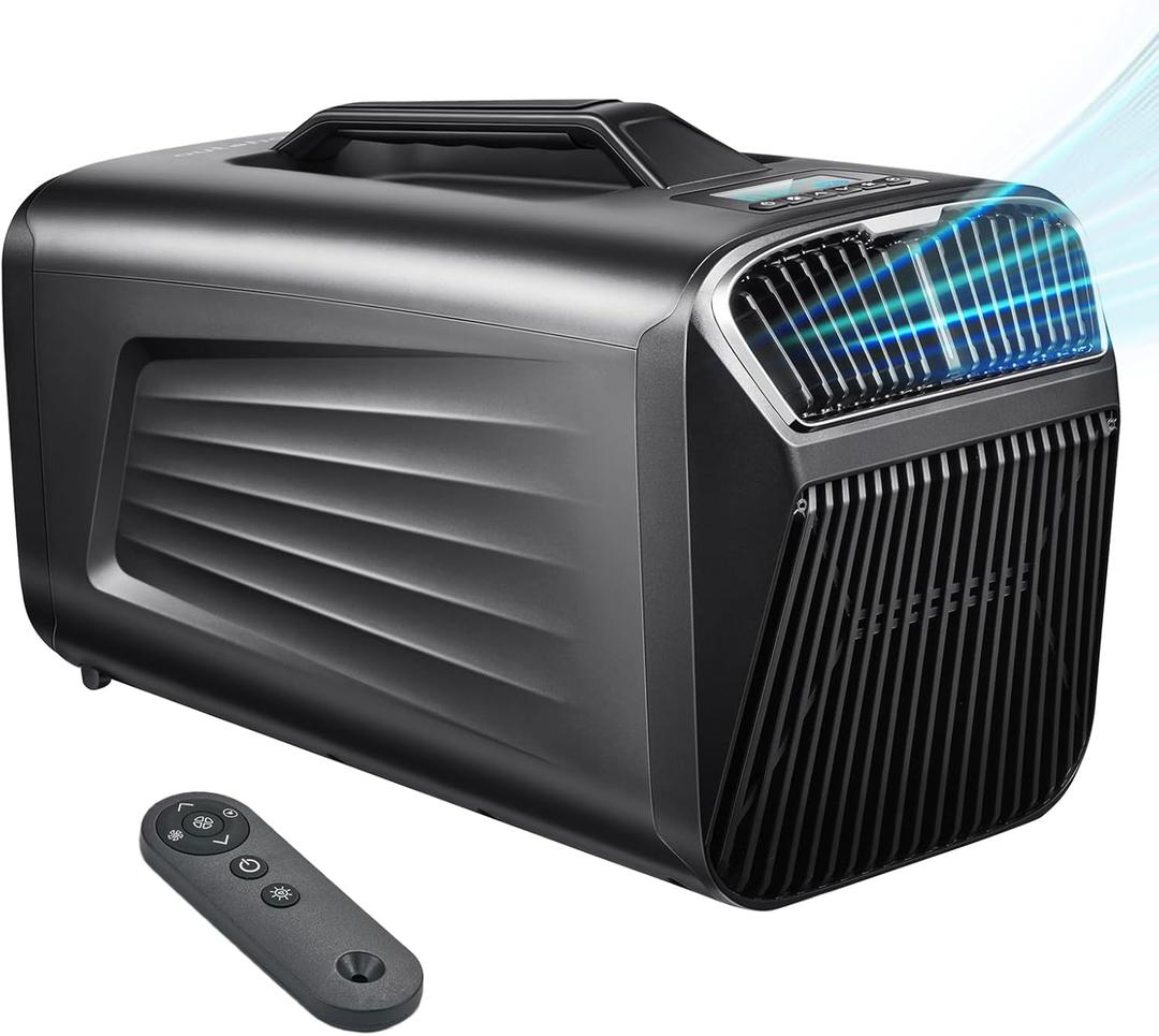 Portable Air Conditioners for Camping Outdoor Use, 5200BTU Tent Air Conditioner for PicnicsMini Air Conditioning for Truck,RV,Van Parking Cooling,AC Suitable for Small Indoor Use