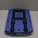 Voipvvii Folding Hand Truck 500lbs, Portable Heavy Duty Dolly Cart, 6 Wheels Collapsible Luggage Cart with 2 Elastic Ropes  Compact Trolley Cart for Easy Moving  Ideal Hand Cart for Travel and More