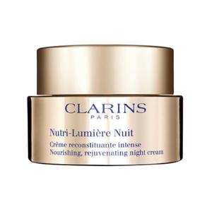 Clarins Nutri-Lumire Night Cream | Anti-Aging Moisturizer | Nourishes and Restores Vitality To Mature Skin | Visibly Lifts and Smoothes Skin | Minimizes Appearance Of Deep Wrinkles and Age Spots (1.69 Fl Oz (Pack of 1))