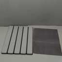 AWW Foldable Stone Bath Mat, Super Absorbent Diatomite, Non-Slip Quick Drying Mat, Compact, Light Grey, 23.6 x 15.5 Inch