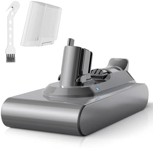 CHANJOYH Click in Battery for Dyson V11 Battery Replacement for 970425-01 970938-01 25.2V 6000mAh for SV15 V11 Torque Drive Torque Drive Extra Absolute Vacuum Cleaner (Not for Screw in Type)