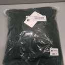 REORIA Women 2 Piece Knit Sweater Set Lounge Hoodie & Cargo Pants Outfit for Fall Winter 2024 Travel Style (Green, M)