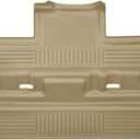 Husky Liners Weatherbeater Floor Mats | Fits 2015-2020 Cadillac Escalade; Chevrolet Tahoe; GMC Yukon w/2nd Row Bucket Seat | 3rd Row, 1-pc Tan - 19303