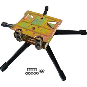 24" Replacement Recliner Base w/pitched 360 Swivel Plate 5-Leg w/caps with 51 Ball Bearings