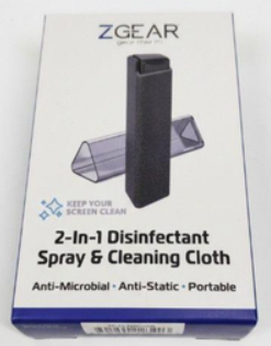 ZGEAR 2-in-1 Disinfectant Spray