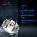 Autoround 515142 4WD Front Wheel Bearing Hub Assembly for Ford F-150 11-14