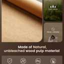 Parchment Paper Sheets, 9x13 In Non-Stick Precut Baking Parchment for Baking, Grilling, Air Fryer, Steaming, and More (Unbleached) - Quarter Sheet Size, Perfect for Bread, Cakes, Cookies, 100PCS