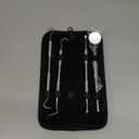 Dental Tools Plaque Remover Teeth Cleaning Tool 4 Pcs Dental Care Kit Tooth Filling Repair Set Stainless Steel Dental Tools for Men, Women, Kids and Pet Care