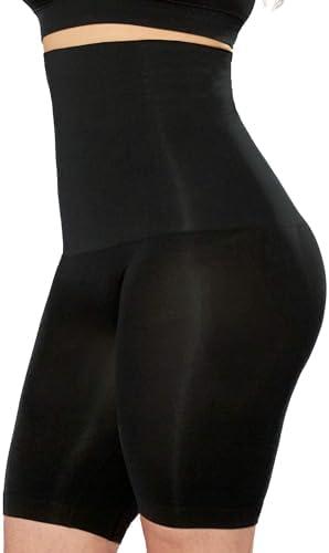 SHAPERMINT Shapewear for Women - High-Waisted Shapewear Tummy Control Shorts, Faja Body Shaper, Underwear for Women Size M/L