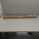 LazBlinds No Tools No Drill 1" Vinyl Mini Blinds, Cordless Blinds for Windows, Light Filtering Horizontal Window Blinds & Shades, 36" W x 36" H, White