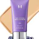 MISSHA M PERFECT COVER SERUM BB CREAM No.25 Warm Beige - Medium with Warm Undertone, Skin Tint, Tinted Moisturizer, Skin Care Foundation Makeup, Superfood Complex, Glass Skin, Korean Makeup,1.18 Fl oz