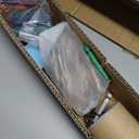 Magnetic Arch Wall Decal 40"x32"  Upgraded Self-Adhesive Magnetic Chalkboard, Magnet Wall for Kids, Includes 4 Magnet Sets, Chalk & Pen Holder for Playroom & Home Decor(Light Blue)