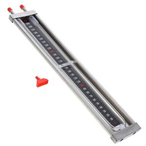 iplusmile Water Column Manometer, U-Type Tube Gauge High Accuracy, Stainless Steel Air Pressure Tester Indicator for HVAC, Furnace, Water Heater (0-3000PA)