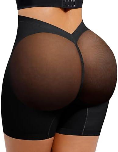 Lover-Beauty Low Back Shapewear Shorts for Women Tummy Control Butt Lifting Body Shaper Panties Underwear