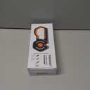 6-Stage Knife Sharpener - Premium Kitchen Knife Sharpeners - Adjustable Handheld Manual Knife Sharpeners for Kitchen Knives, Scissor and Chef Knife.Easy for beginners to use (ORANGE)