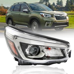 GXYWADY Passenger Side Headlight Headlamp Assembly Right RH Replacement for Forester 2019 2020 Replacement for SU2503170