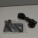 PLDHPRO Tablet Mic Music Holder for iPad Clamp Mount Stand, Microphone Tripod Treadmill Stroller Spin Bike Exercise Handlebar Accessories Compatible iPhone iPad Galaxy Tab 5.1-15.6'' Phones Tablets (2 stage)