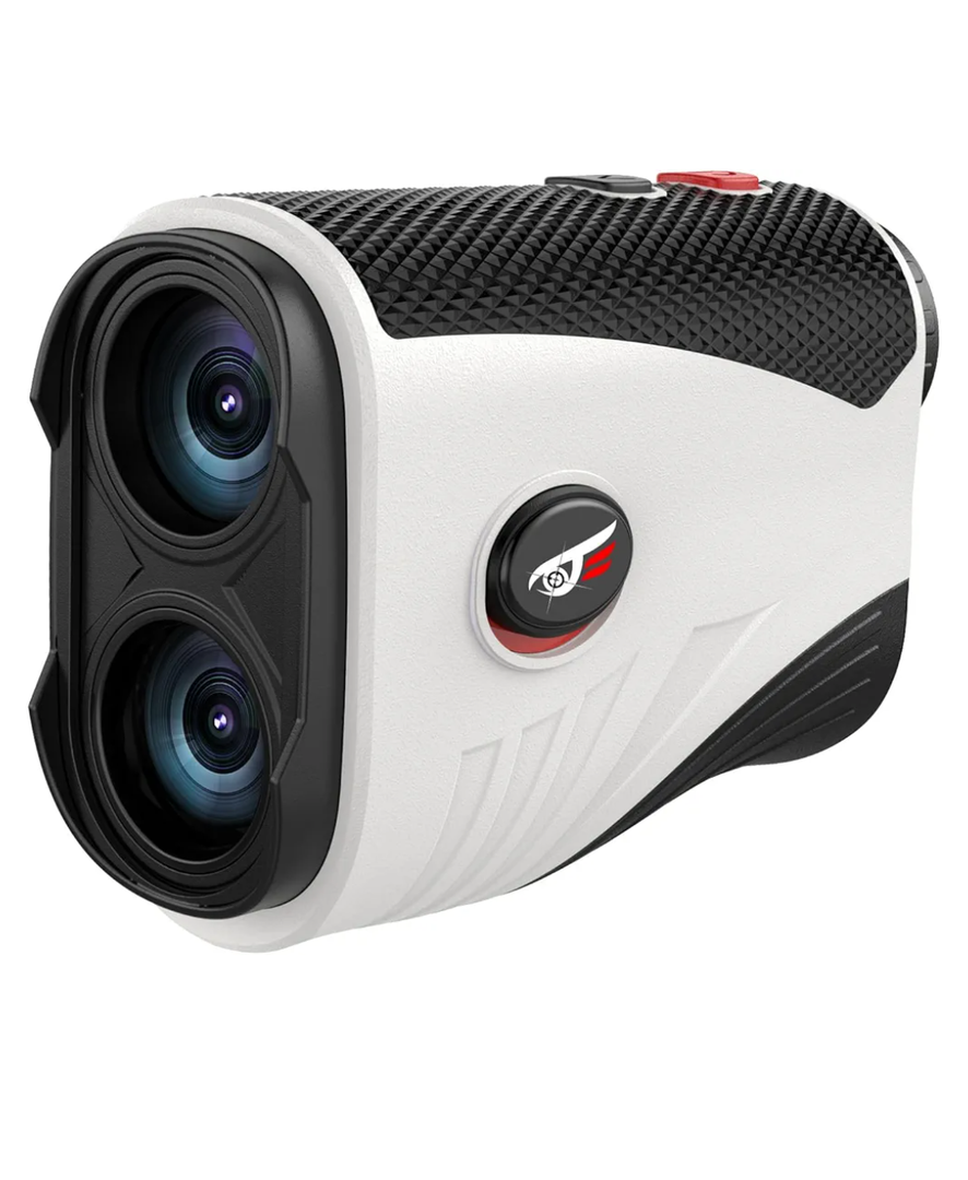 Golf Rangefinder with Slope - 1200 Yards Laser Range Finder with Flag Pole Locking Vibration, 7X Magnification rangefinder with Magnet Stripe