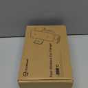 Dual Coil 15W Car Phone Holder (Not Easy to Disconnect) Wireless Car Charger -Auto Clamping- Charging Phone Holders for Your Car Dash Vent Windshield, for Flip S24/S23/S22/S21, iPhone 17/16/15 (Black)