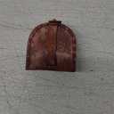 Brass Magnifying Glass, Optical Magnifier Lens with Necklace Chain Monocle for Library Reading Fine Print Zooming Increase Vision