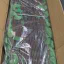 DOEWORKS Expandable Fence Privacy Screen for Balcony Patio Outdoor, 2PCS Faux Ivy Fencing Panel for Backdrop Garden Backyard Home Decorations (16*45 Inch * 2 PC)