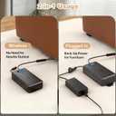 SWANPOW Battery Pack for Reclining Furniture with Charger, 2500mAh Universal Recliner Battery Pack Rechargeable with LED Display for Electric Recliner, Sofa, Couch, Lift Chair, 2-Pin Motion Furniture