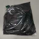 Black Matte Velvet Super Thermal Eyelet Curtains, 80 x 72