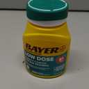 Bayer Aspirin Low Dose 81 mg, Enteric Coated Tablets, Doctor Recommended, Secondary Prevention of Cardiovascular Disease, 300 Safety Coated Tablets Exp 01/2027