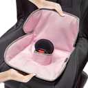 Lynmark Potty Training Car Seat Protector Cover - Waterproof Soft Piddle Pads for Toddlers and Baby Carseat - Travel-Friendly Universal Washable Liner Mat for Spills, Nappy Leaks, Accidents - Pink