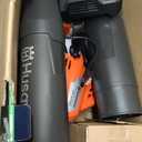 Husqvarna Leaf Blaster 350iB Battery Powered Cordless Leaf Blower, 200-MPH 800-CFM, Brushless Motor and Quiet Operation, 40V Lithium-Ion 7.5 Ah Battery and Charger Included, Gifts for Men, 970569904