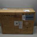 COMHOMA Ergonomic Office Chair Home Office Desk Chairs Comfy Back Support PU Leather Executive Office Chair with Wheels Headrest Padded Armrests Height Adjustable Tilt Swivel Rolling Reclining Seat