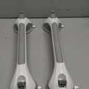 TAILI Grab Bars for Bathtubs and Showers 2 Pack Suction Grab Bar, Heavy Duty Shower Handle Removable Bath Handrails for Seniors and Elderly, Bathroom Safety Grip No Drilling Waterproof,Grey (16.8", Gray)