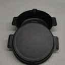 Cast Iron Grill Pan with Two Handles and Lid 10"
